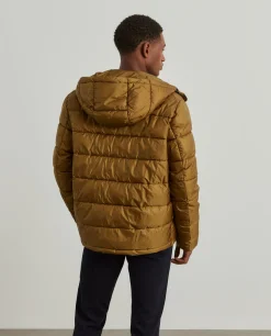 LION OF PORCHES Blusões^Casaco técnico acolchoado com capuz