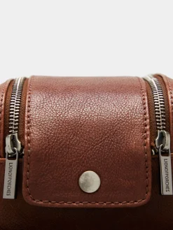 LION OF PORCHES Carteiras^Necessaire retangular 100% pele