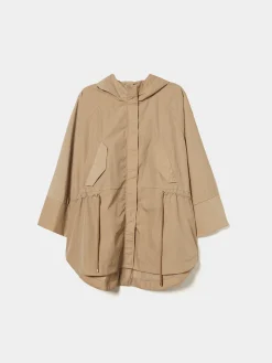 MULHER LION OF PORCHES Blusões^Parka oversized com capuz