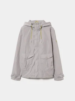 LION OF PORCHES Blusões^Parka para homem em tecido técnico com capuz e bolsos
