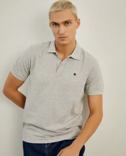 LION OF PORCHES Polos^Polo piqué regular fit em algodão