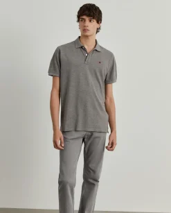 LION OF PORCHES Polos^Polo piqué regular fit em algodão