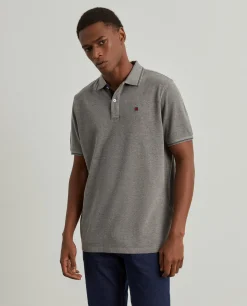 LION OF PORCHES Polos^Polo piqué regular fit em algodão