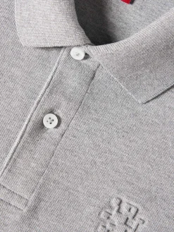 LION OF PORCHES Polos^Polo piqué slim fit com riscas