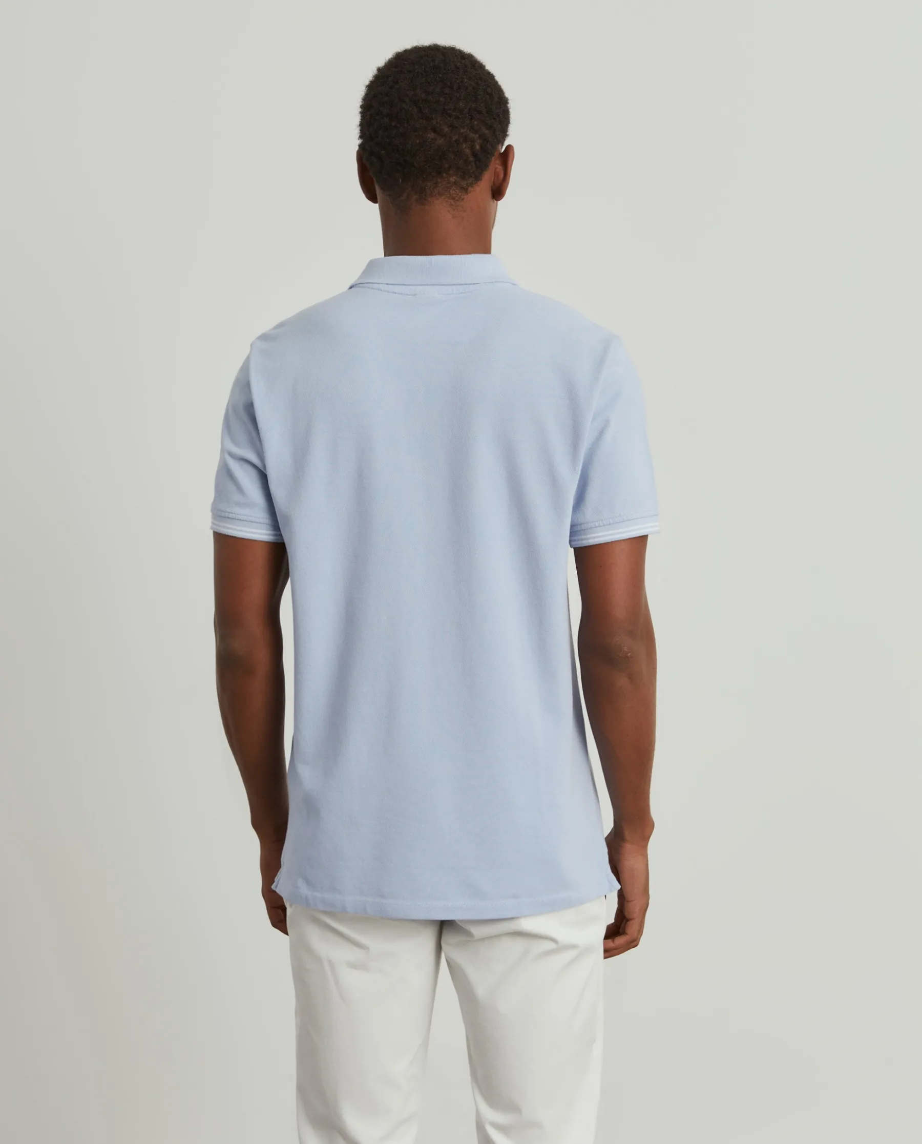 LION OF PORCHES Polos^Polo piqué slim fit em algodão