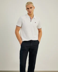 LION OF PORCHES Polos^Polo piqué slim fit em algodão