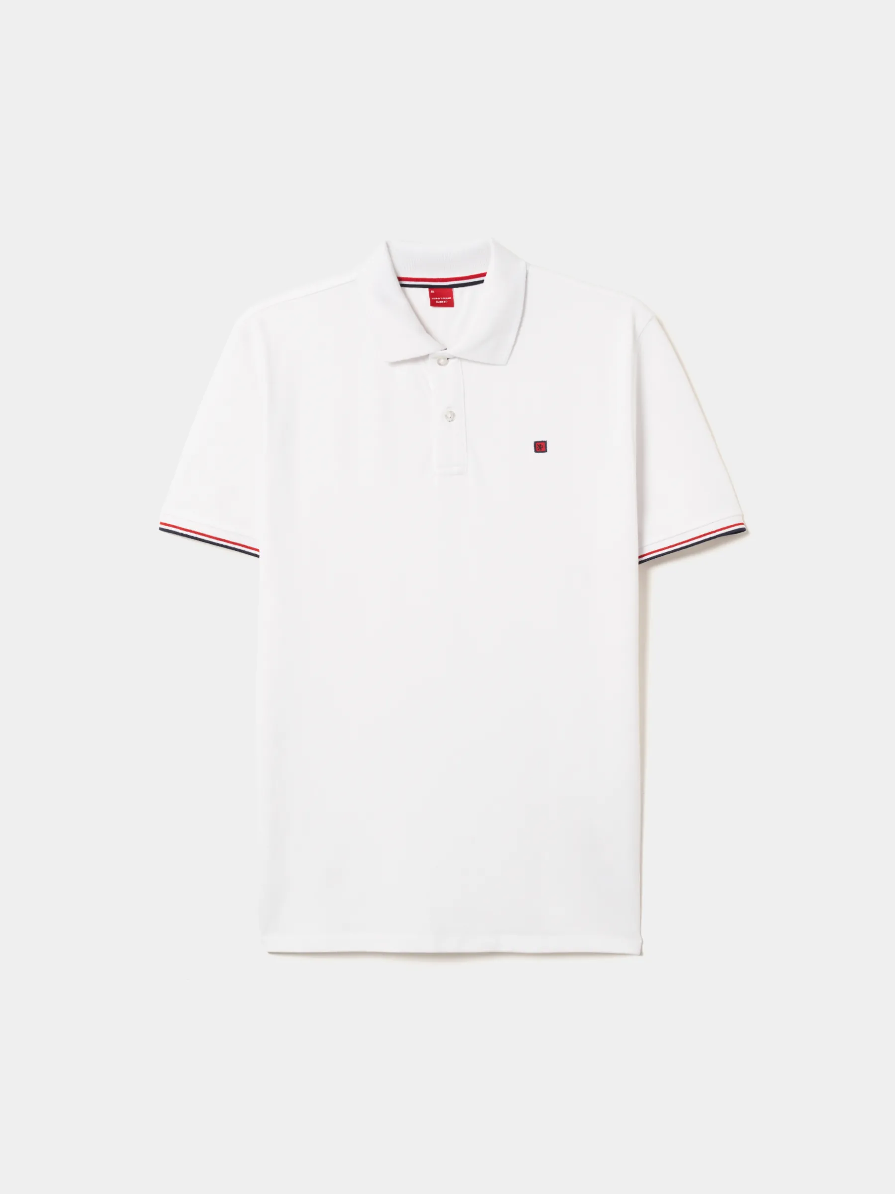 LION OF PORCHES Polos^Polo piqué slim fit em algodão