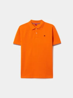 LION OF PORCHES Polos^Polo piqué slim fit em algodão
