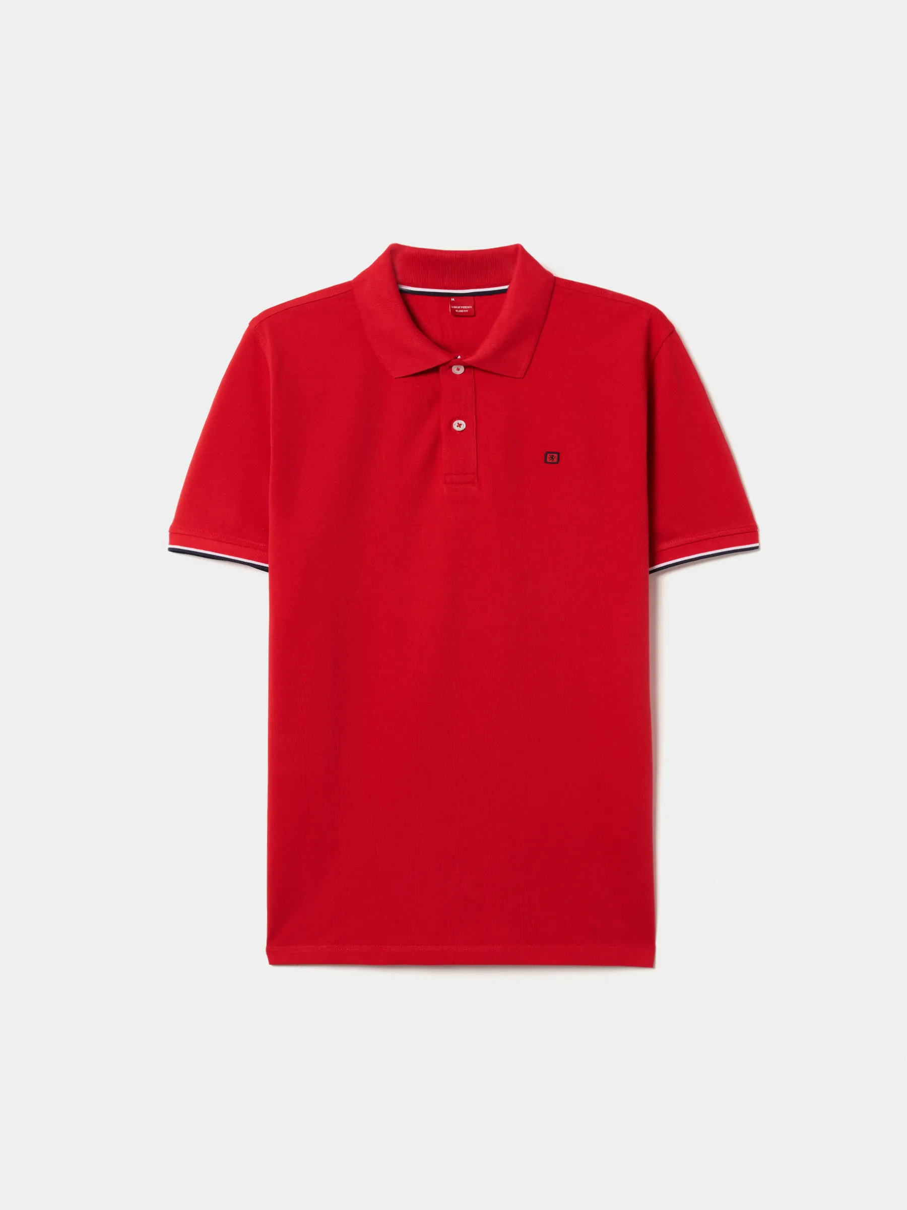 LION OF PORCHES Polos^Polo piqué slim fit em algodão