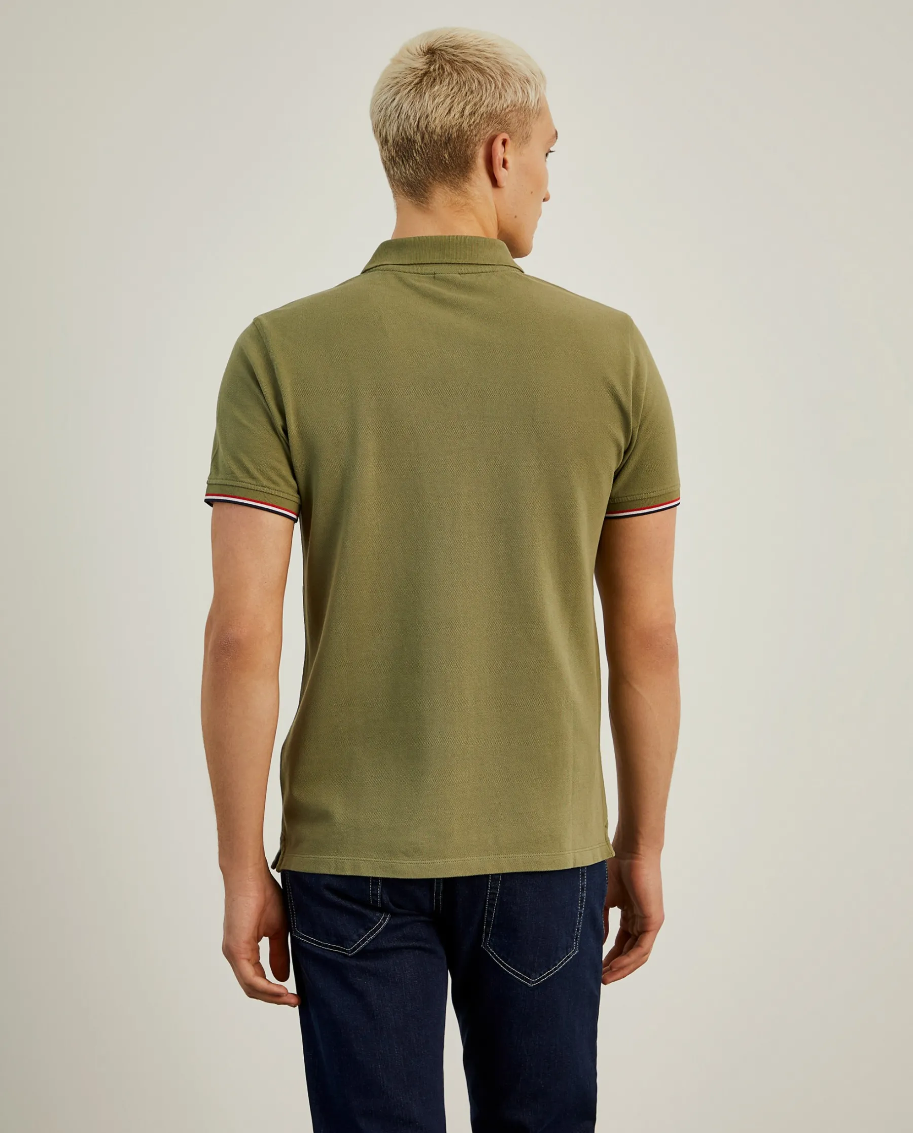 LION OF PORCHES Polos^Polo piqué slim fit em algodão