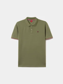 LION OF PORCHES Polos^Polo piqué slim fit em algodão