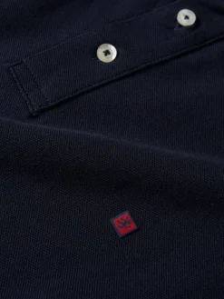 LION OF PORCHES Polos^Polo piqué slim fit manga comprida