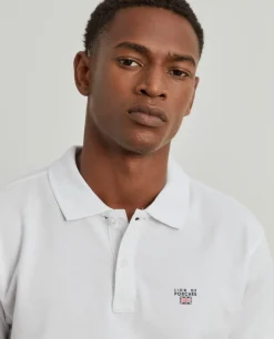 LION OF PORCHES Polos^Polo slim fit 100% algodão