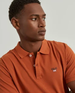 LION OF PORCHES Polos^Polo slim fit 100% algodão