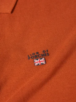 LION OF PORCHES Polos^Polo slim fit 100% algodão