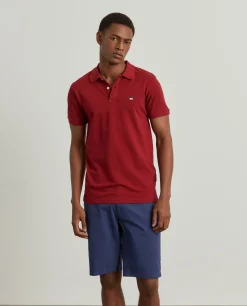 LION OF PORCHES Polos^Polo slim fit 100% algodão