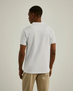LION OF PORCHES Polos^Polo slim fit com bolso em contraste