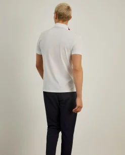 LION OF PORCHES Polos^Polo slim fit com risca em contraste
