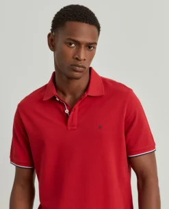 LION OF PORCHES Polos^Polo slim fit em algodão