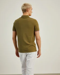LION OF PORCHES Polos^Polo slim fit em algodão