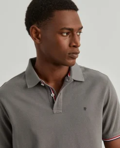 LION OF PORCHES Polos^Polo slim fit em algodão