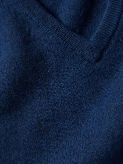 LION OF PORCHES Pullovers^Pullover de lã decote em V