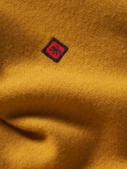 LION OF PORCHES Pullovers^Pullover decote em V algodão e caxemira