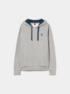 LION OF PORCHES Sweats^Sweater com capuz ajustável