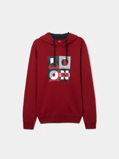 LION OF PORCHES Sweats^Sweater com estampado e capuz