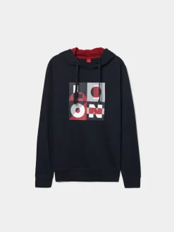 LION OF PORCHES Sweats^Sweater com estampado e capuz