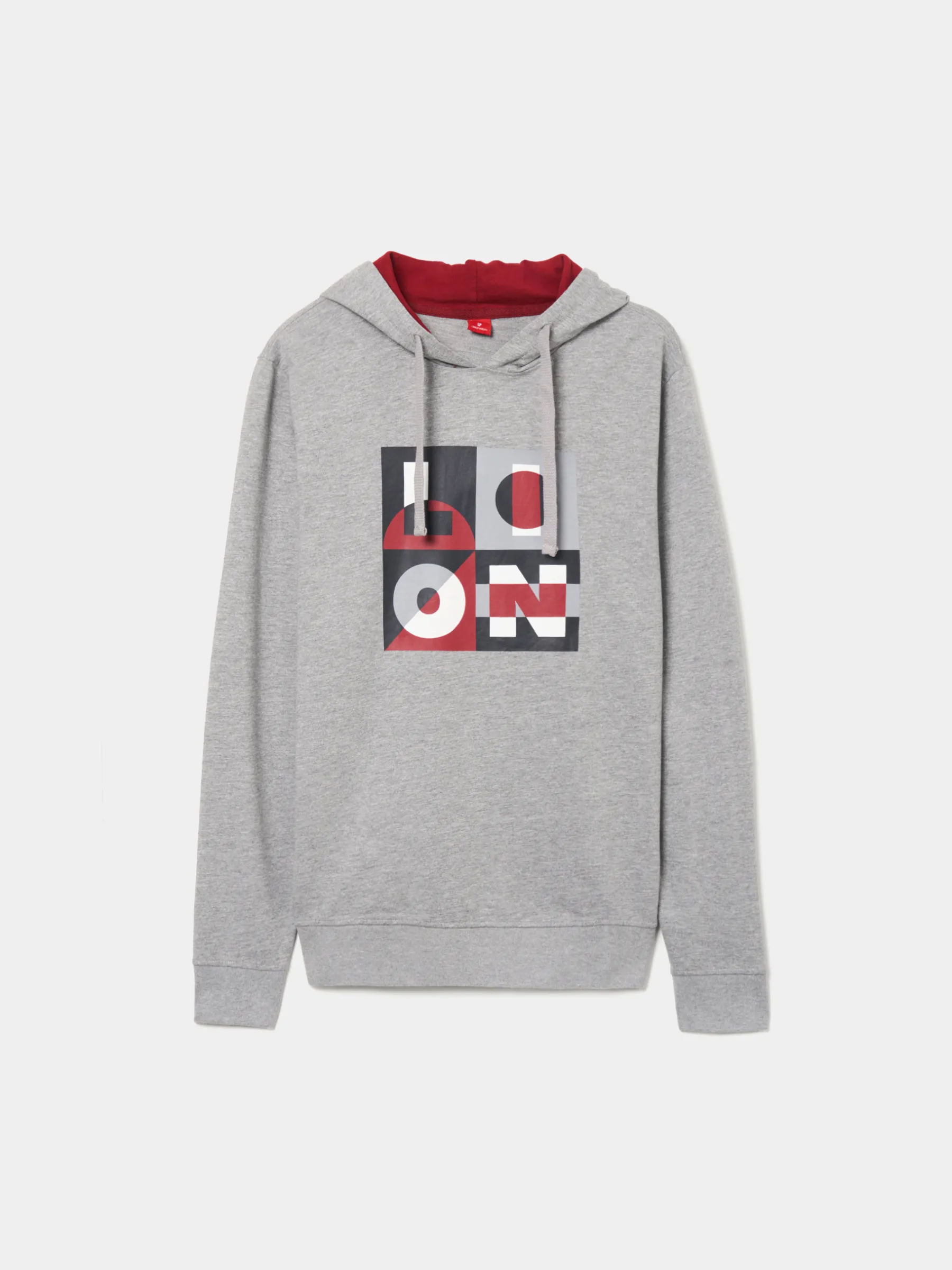 LION OF PORCHES Sweats^Sweater com estampado e capuz
