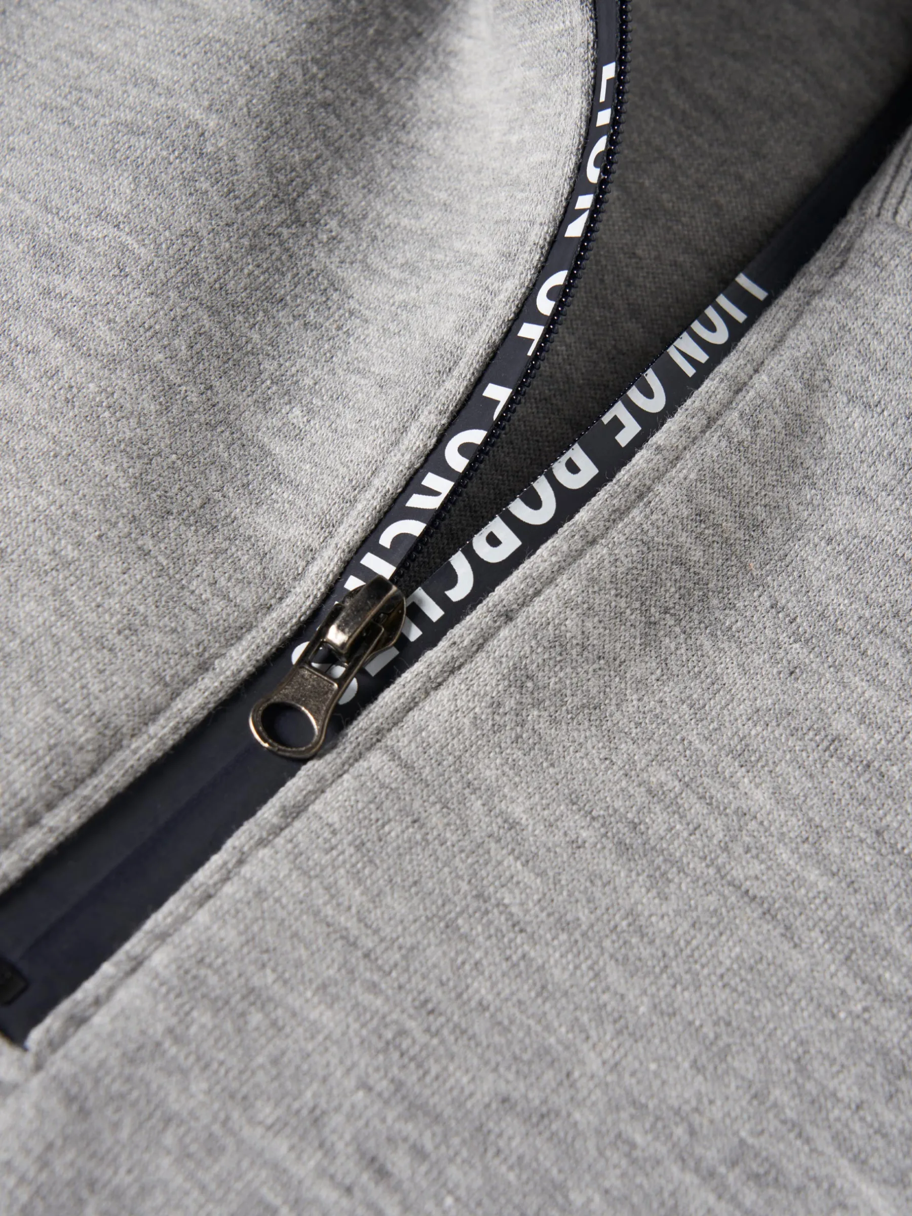 LION OF PORCHES Sweats^Sweater com fecho em contraste