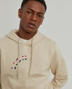LION OF PORCHES Sweats^Sweater de algodão com capuz