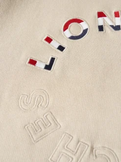 LION OF PORCHES Sweats^Sweater de algodão com capuz