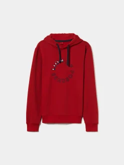 LION OF PORCHES Sweats^Sweater de algodão com capuz