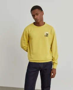 LION OF PORCHES Sweats^Sweater de algodão com logo