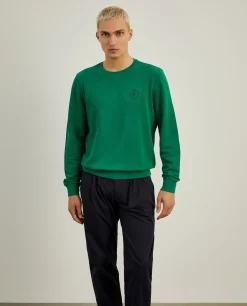 LION OF PORCHES Sweats^Sweater de gola redonda em algodão