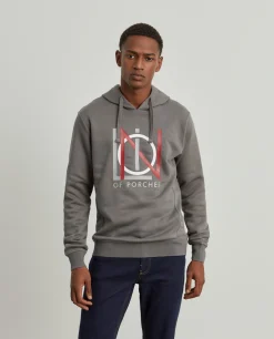 LION OF PORCHES Sweats^Sweater estampada com capuz