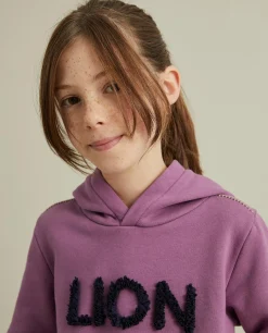 LION OF PORCHES Camisolas^Sweater Lion com capuz