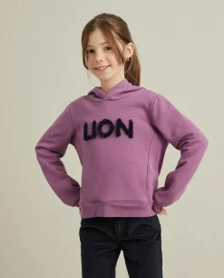 LION OF PORCHES Camisolas^Sweater Lion com capuz