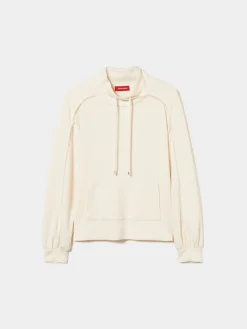 MULHER LION OF PORCHES Sweats^Sweater mangas abalonadas