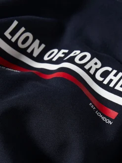 LION OF PORCHES Sweats^Sweatshirt de algodão com capuz