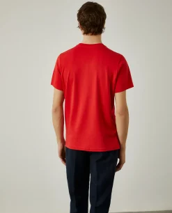 LION OF PORCHES T-Shirts^T-shirt 100% algodão com logotipo