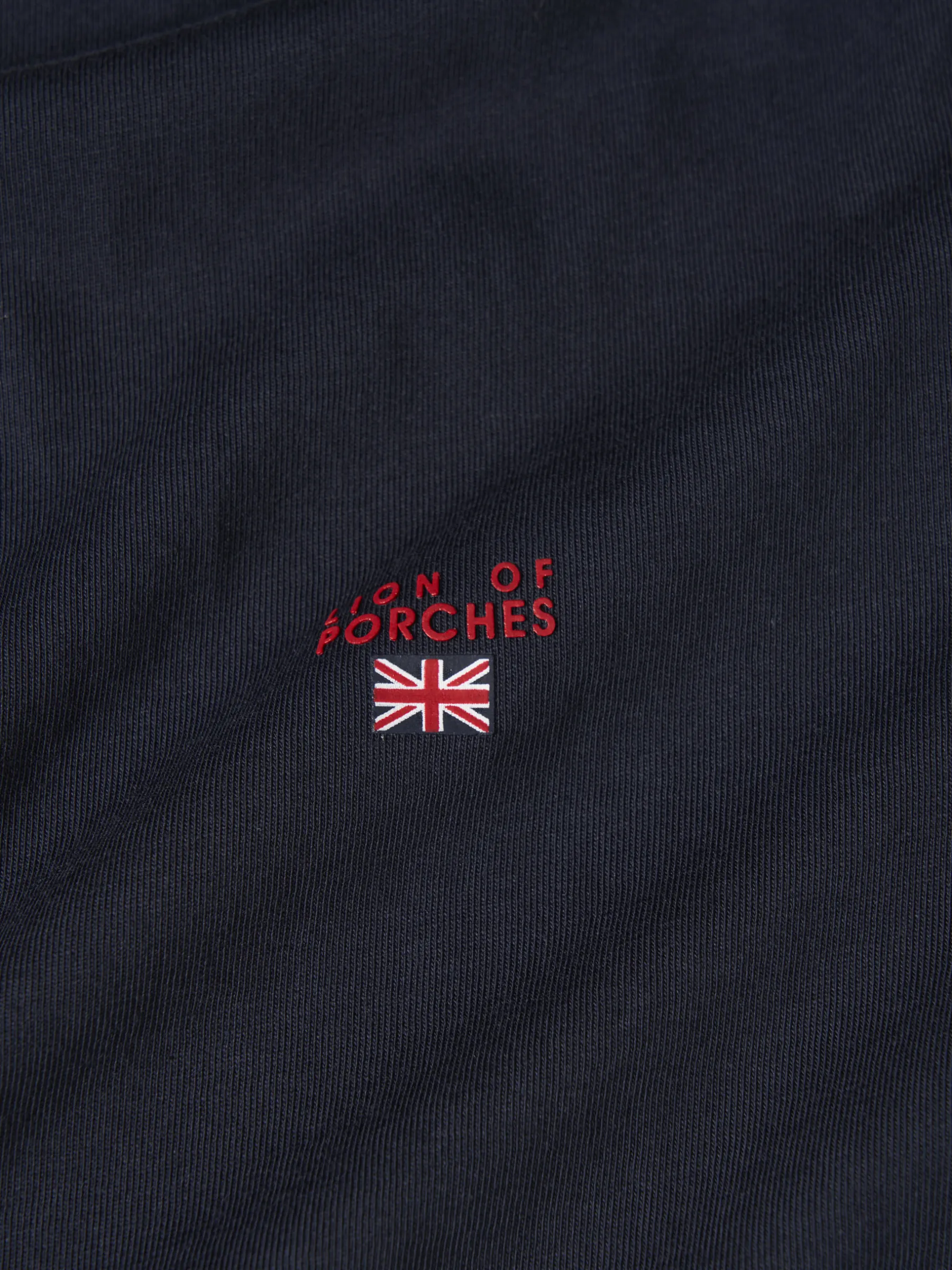 LION OF PORCHES T-Shirts^T-shirt básica de algodão
