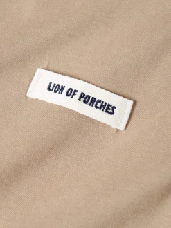 LION OF PORCHES T-Shirts^T-shirt básica de algodão