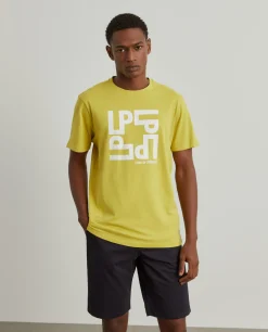 LION OF PORCHES T-Shirts^T-shirt com estampado em algodão
