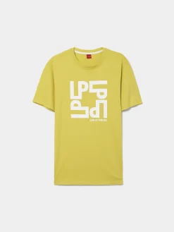 LION OF PORCHES T-Shirts^T-shirt com estampado em algodão