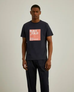 LION OF PORCHES T-Shirts^T-shirt de algodão com mensagem