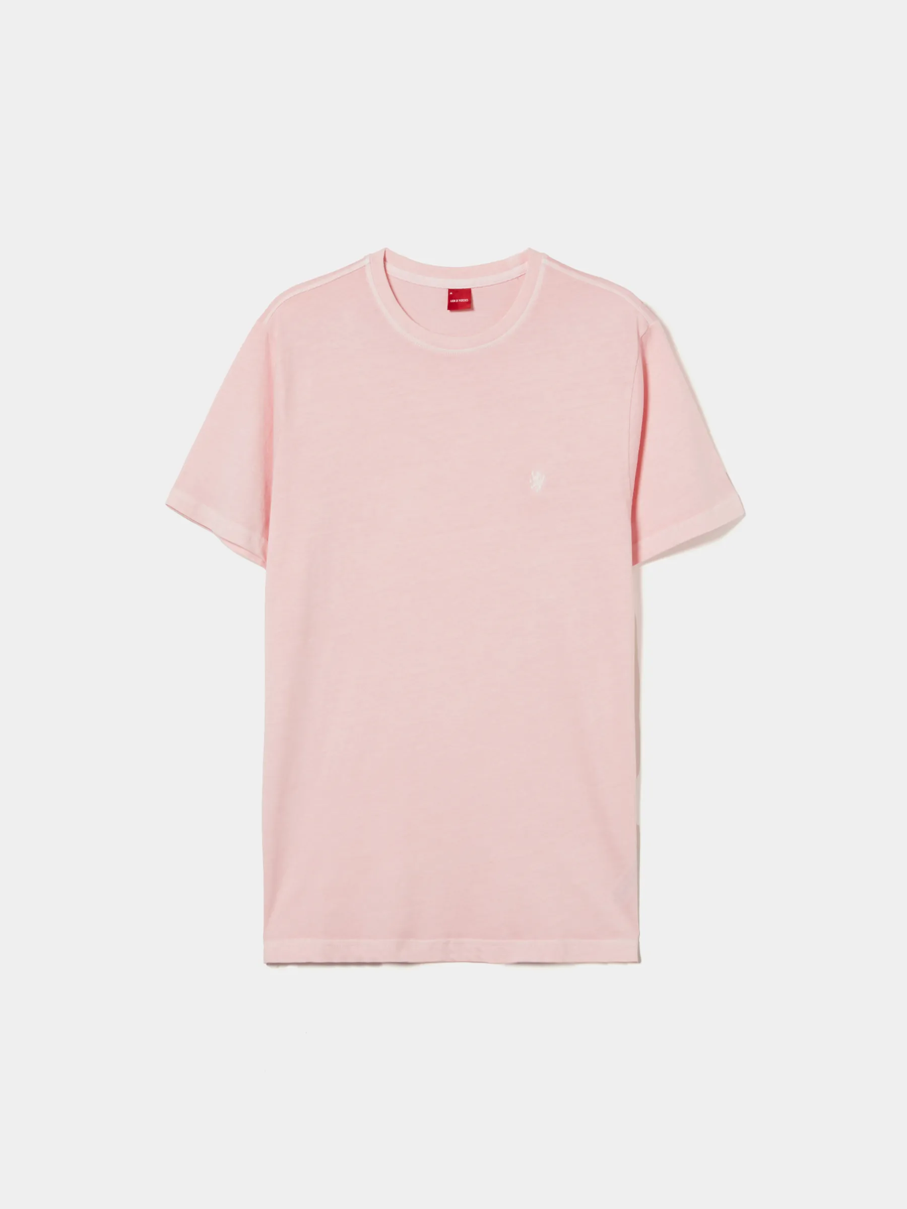 LION OF PORCHES T-Shirts^T-shirt de algodão garment dye