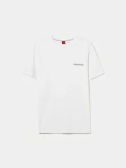 LION OF PORCHES T-Shirts^T-shirt de gola redonda 100% algodão